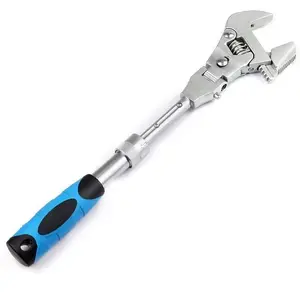 5 in 1 Multifunctional Ratchet Wrench, Adjustable Foldable Ratchet Wrench, Multipurpose Hand Tool for Home & Outdoor Use