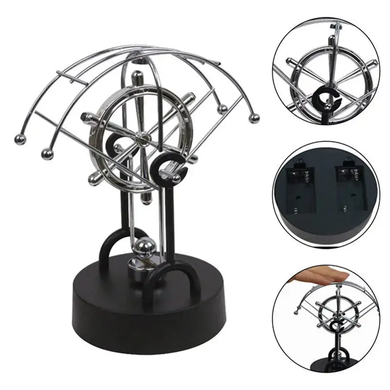 Newton Pendulum Miniature Physics Decor Newton Pendulum Miniature Physics Decor