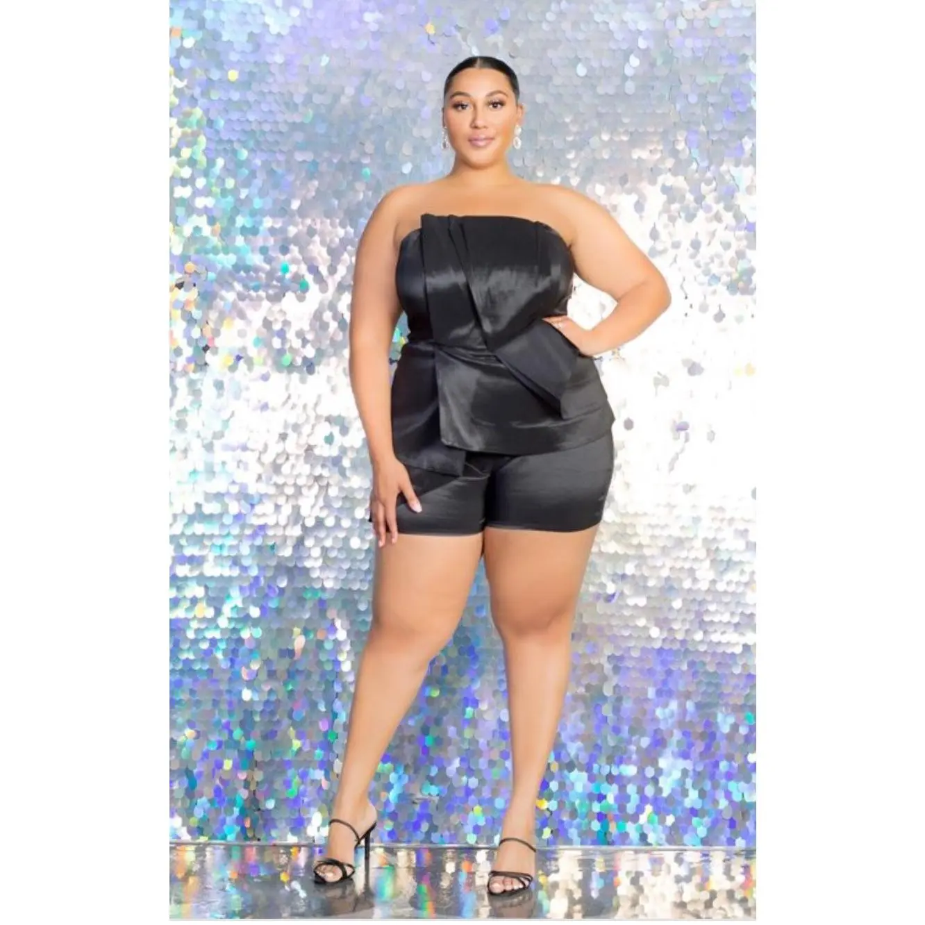 Iridescent Purple Romper