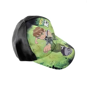 1 Pc Cartoon Baseball Cap Ben10 Action Figures Omnitrix Green Alien Energy Boy Hat Festival Party Supplies Kid Gift Toy