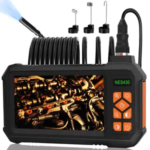 Multi-Application Industrial Borescope Tools, 1080P HD Inspection Camera, Work Equipment, IP67 Waterproof Endoscope Tools, Borescope Camera with Light, Snake Camera, Practical Measuring Tools for Car Repair, Home Pipe Repair Tools