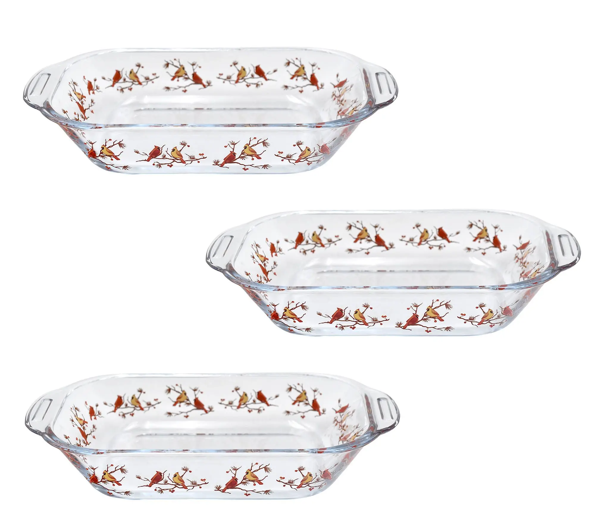 Temp-tations Seasonal Set of (3) 25-oz Micro Glass Bakers Temp-tations Seasonal Set of (3) 25-oz Micro Glass Bakers