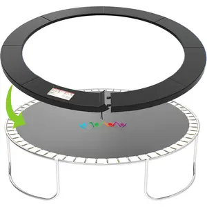 Trampoline Pad, 10ft 12ft 14ft Trampoline Replacement Safety Pad,  and -Resistant Safety Spring Cover Round Frame Pad