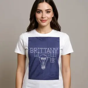Brittany's Bright Idea Blueprint T-Shirt