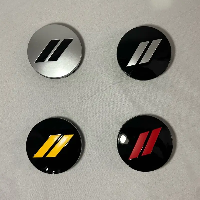 Dodge Wheel Center Caps (Set of 4) – 63mm Snap-In Hub Covers