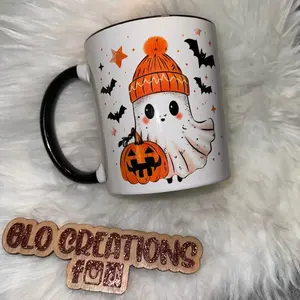 Halloween cute ghost mug