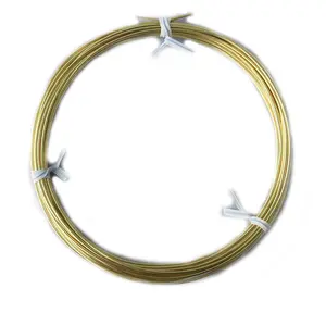 Yellow Brass Wire, Round, Dead Soft, CDA #260 by CRAFT WIRE