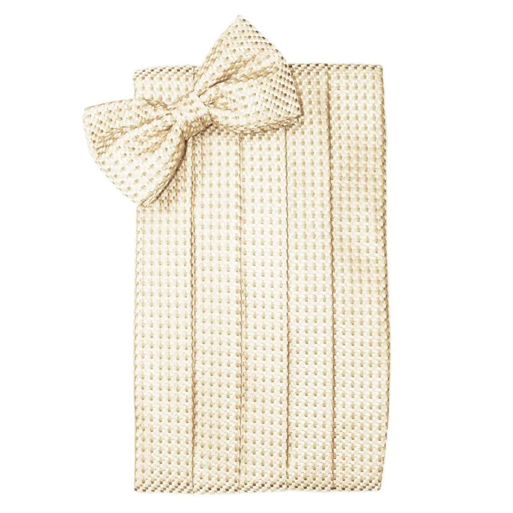 Light Champagne Venetian Cummerbund