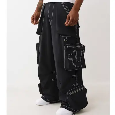 True Religion Mens Baggy Cargo Pant TikTok Shop