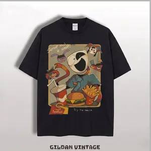 Try The Sauce Digital Circus Spudsy's Shirt, Funny Gangle and Jax Fast Food Graphic Tee, Retro 90s Indie Animation Tee, Viral Animation Gift