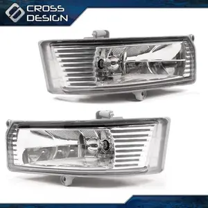 CROSSDESIGN Headlight Fog Lights, Left+Right Bumper Driving Lamps with Switch, Compatible with 05-06 Toyota Camry