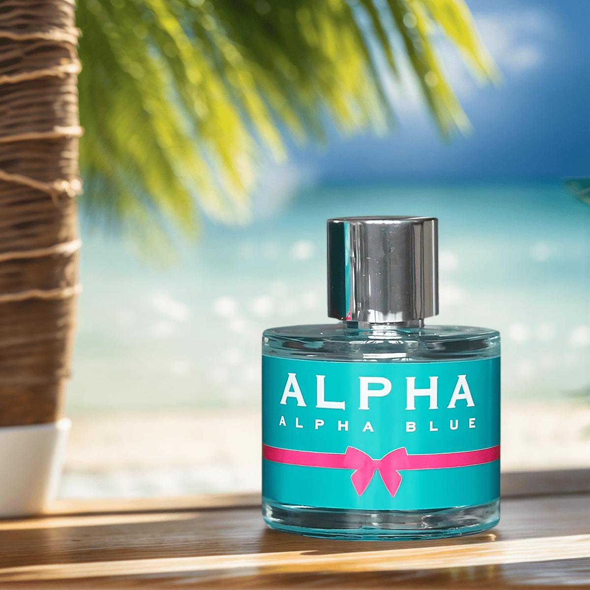 Alpha Blue 3.4 Fl Oz Women's Light Perfume Sweet Fragrance Ideal for Travel Parties Festivals Exquisite Gift