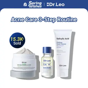 【Value Set】Dr.Leo Acne Treatment Set | Fast Pimple Drying + Blackhead Removal | Salicylic Acid | For Oily & Acne-Prone Skin