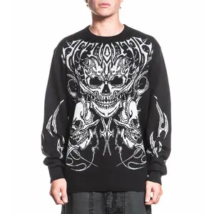 Affliction Men's Long Sleeve Sweater Primitive Theory