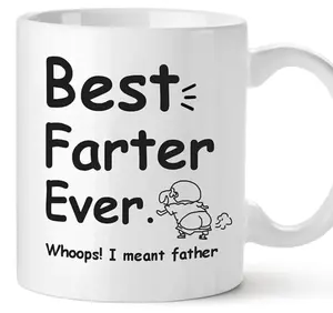 Gifts for Dad, Funny Fathers Day Gift Coffee Mugs, Awesome Daddy Gifts, 11oz Novel Coffee Tea Mugs with Hilarious Pattern for Dad for Birthday Father's Day