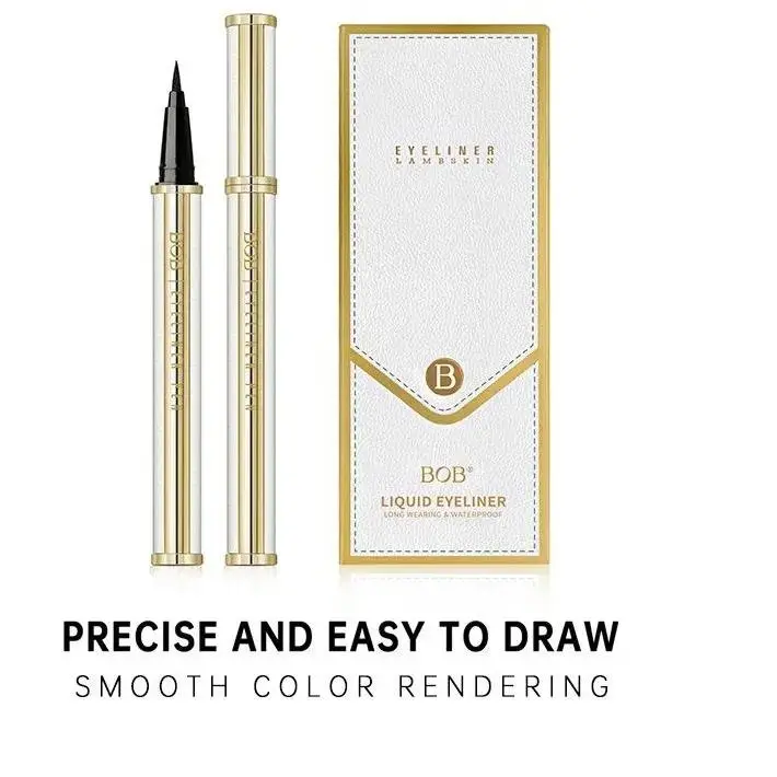 Ultra-Fine Felt Tip Liquid Eyeliner Pen - Waterproof, Smudge-Proof, Long-Lasting, Quick-Drying, Smooth Black Pigment Cosmetic Eye Makeup Tool for Beginners, Waterproof Eyeliner, Smudge Proof Eyeliner