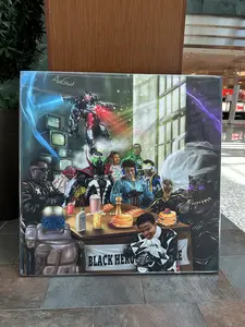 Black Hero Allegiance Canvas