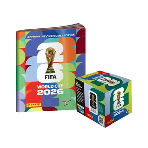 2026 Genuine Panini Official FIFA World Cup Soccer Card Sticker Pack & Album Limited Edition Collection Soccer Memorabilia Set