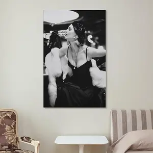 No Framed, Helmut Newton 80s Retro Poster Posters