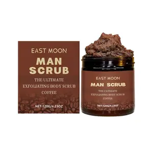 Coffee Body Scrub, Gentle Exfoliating Body Scrub, Moisturizing Body Scrub, Exfoliating Body Polish, Body Care Product for Men, Personal Care Product for Men, Cosmetic