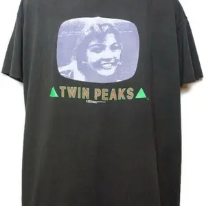1990 Shirt, Twin Peaks Shirt Laura Palmer Basic Black Unisex