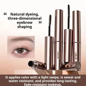 Beginner-Friendly Eyebrow Pomade, Waterproof Sweat-Resistant Smudge-Proof, Instant Natural 3D Volumizing Brow Makeup, Long-Lasting Effect