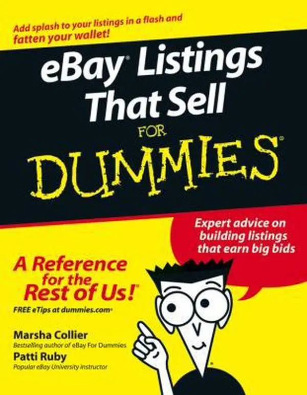 USED-eBay Listings That Sell For Dummies by Marsha Collier (Paperback)