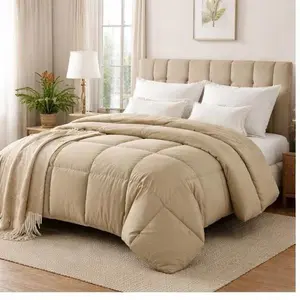 Royal Luxe Microfiber Down Alternative King Comforter - Soft Cozy All-Season Bedding for Luxurious Sleep Experience