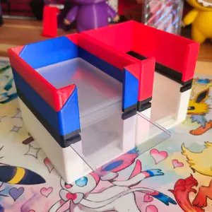 Sleeve Buddy Trading Card Sleeve for Top Loaders & Penny Sleeves - Red Blue Design - Patent Pending Technology for Seamless Card Storage Experience