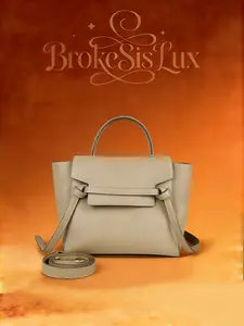 Pre-owned Celine Celine,95%new,leather,micro belt,shoulder bag