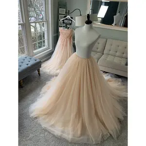 Brandy 2 in 1 Wedding Dress with Detachable Skirt, Transformer 2 in 1 Wedding Dress