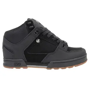 DVS Mens Militia Lace Up Casual Boots Ankle - Black