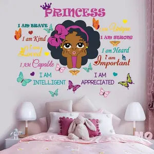 Black Girl Magic Inspirational Wall Quotes I Am Special Motivational Saying   Wall Sticker for    Room Afro  Bedroom Playroom Wall Decoration Home Decor