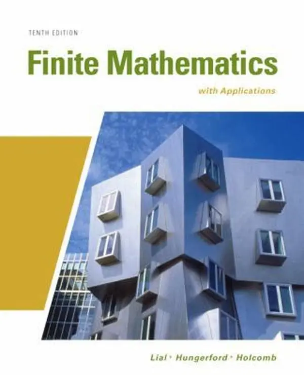 USED Book - Finite Mathematics with Applications (10th Edition) (Lial/Hungerford/Holcomb) by Margaret L. Lial (Hardcover) - english