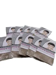 10Pcs Elastic Nylon Mesh Wig Caps, Secure Hold for Wigs, Breathable & Comfortable for All-Day Wear