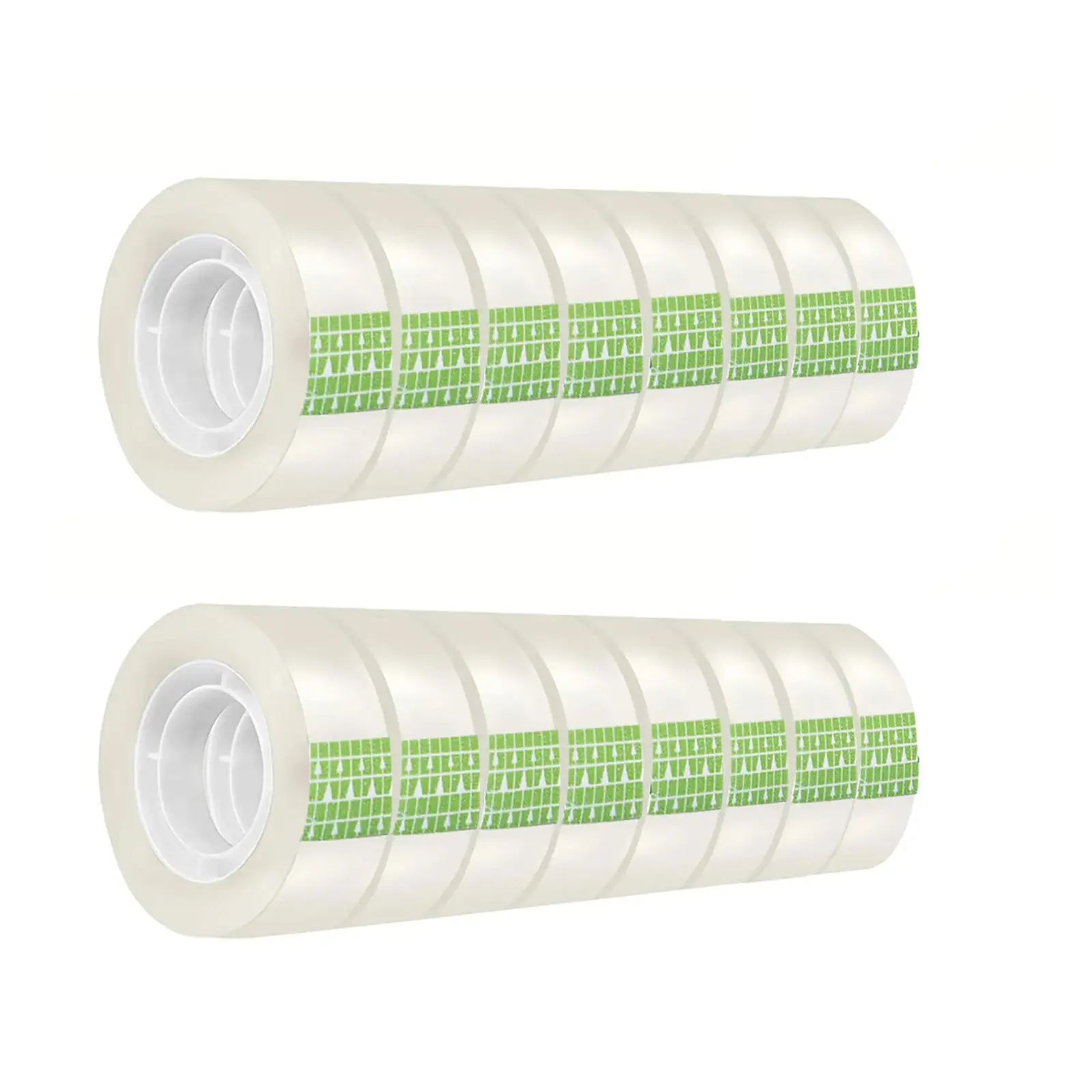Clear Packaging Tape, 8 Counts 3/4 Inch Wide 20m Long Packaging Tape, Office File Repair Or Marking Tape, Precise Adhesive Tape for Paper, Card Making, Transparent Adhesive Tape