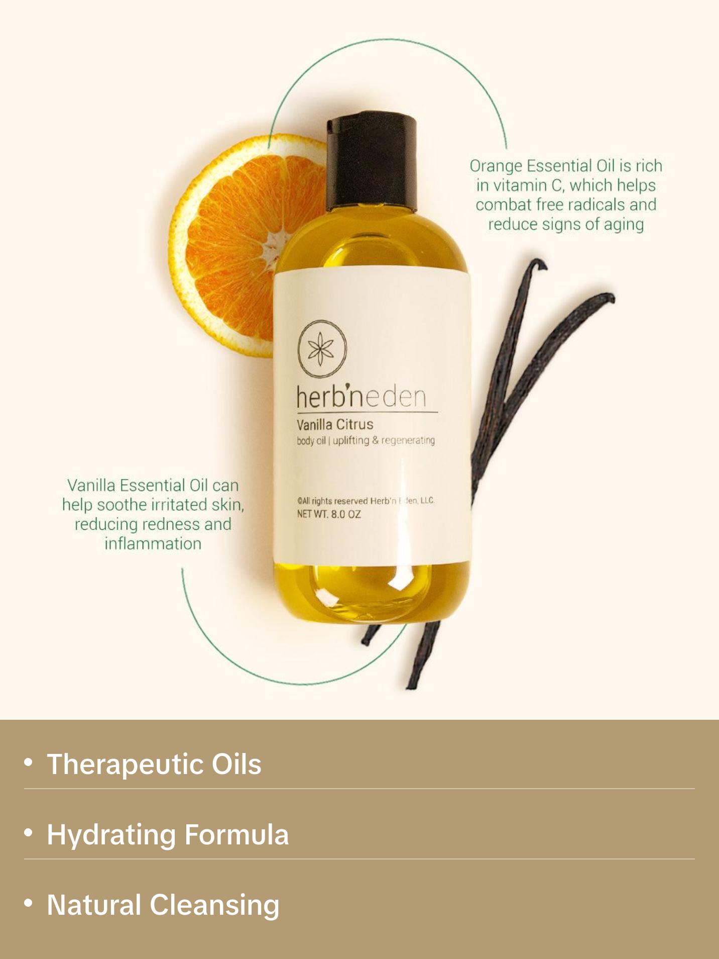 Vanilla Citrus Body Oil