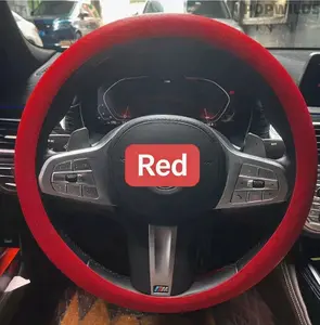 Fashion Car Steering Wheel Cover, Four Seasons Universal Ultra-thin Soft Silicone Handle Cover, Wear Resistant Anti-slip Design, Comfortable Grip Protector, Durable Breathable Car Interior Accessory for All Vehicle Models