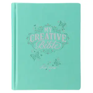 Teal Butterfly Hardcover My Creative Bible for Girls - an ESV Journaling Bible