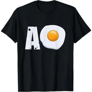 A Fried Egg Graphic T-Shirt | Funny Breakfast Pun Tee | Food Lover Shirt | Minimalist Egg Design | Casual Streetwear | TikTok Food Lover Pick