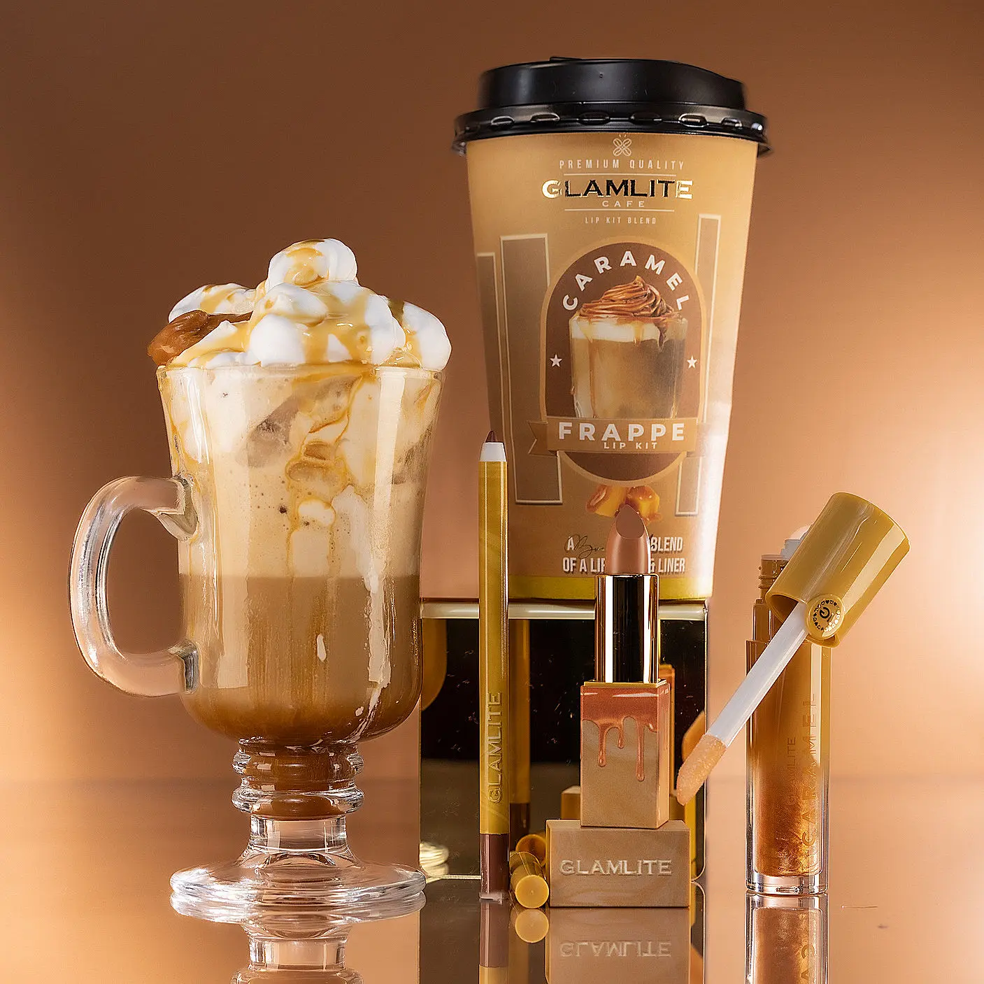 Caramel Frappe Lip Kit