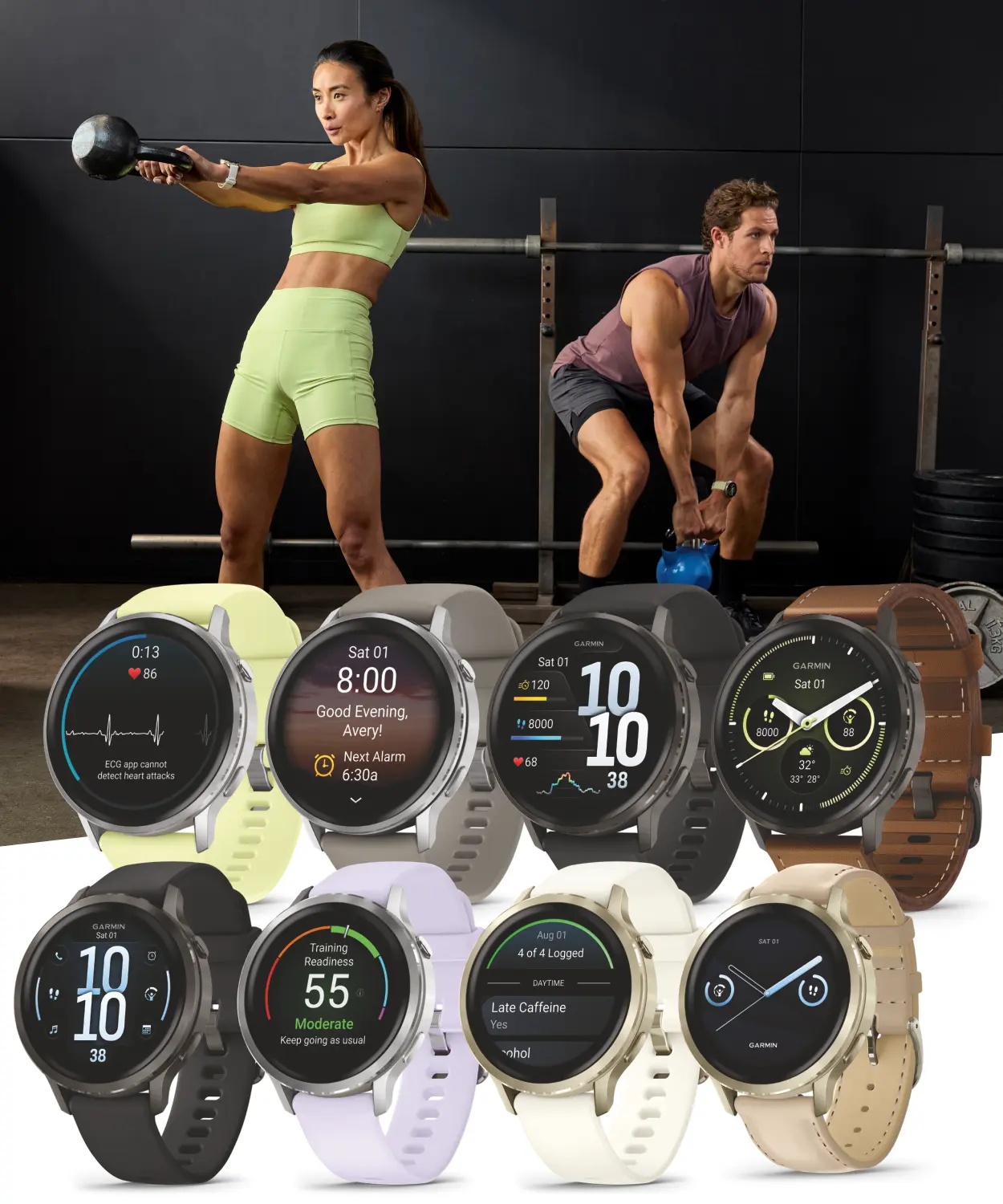 Garmin Venu 4 - 41/45mm AMOLED Advanced Health & Fitness GPS Smartwatch, Bright & Colorful Display, Built-in Flashlight, Up to 10/12 Days Battery Life with Wearable4U Bundle