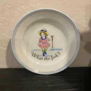 “What the fork” plate
