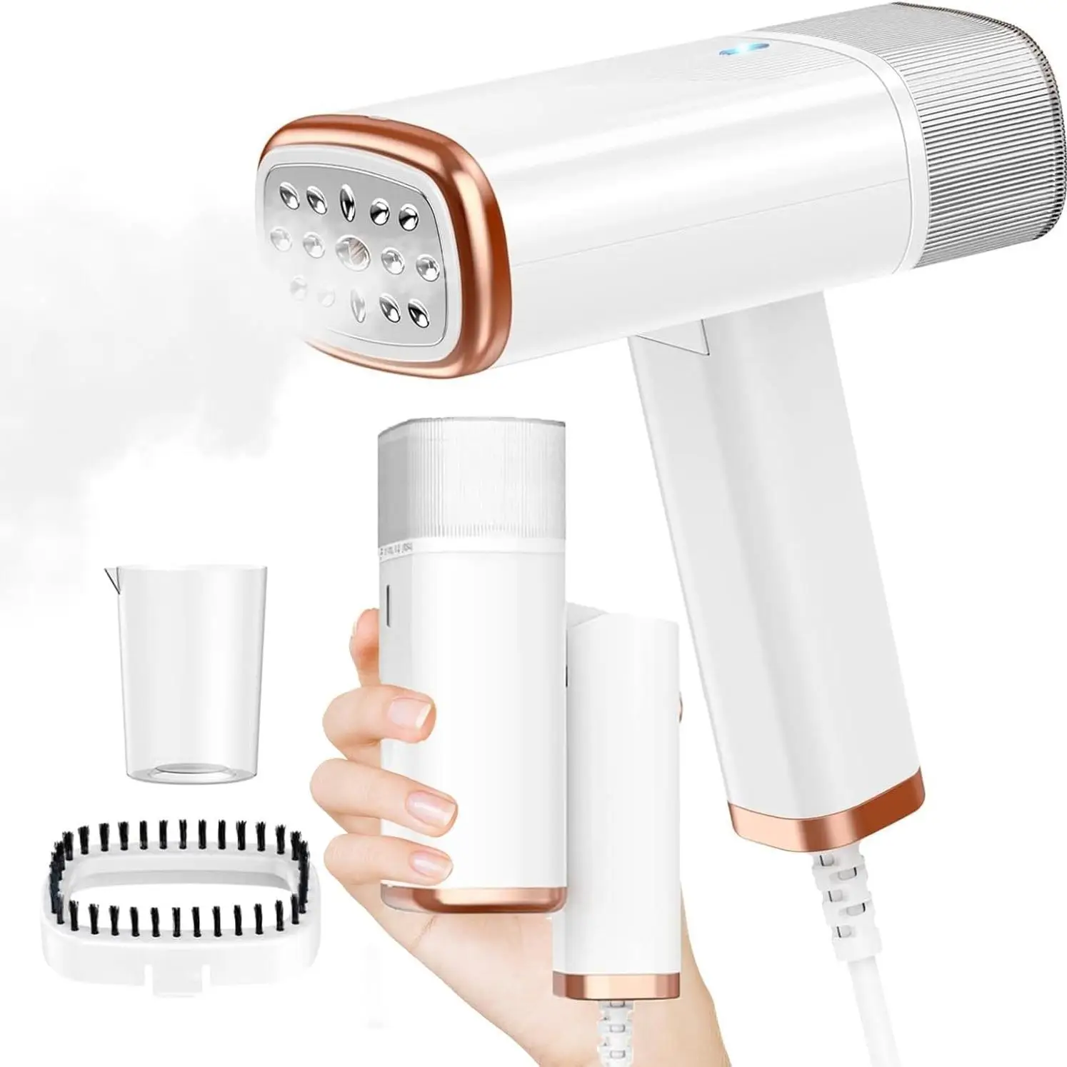 Foldable Handheld Steamer Iron, 1 Count 1000W Portable Steam Iron, Household Clothes Steamer, Clothes Ironing Machine, Home Appliances for Travel Use