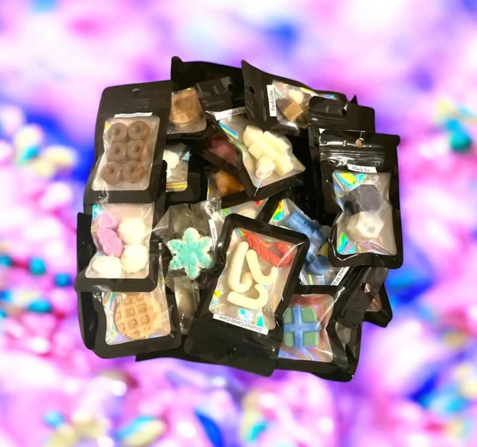 MYSTERY SCENTS Soy Wax Melt SAMPLES, 10pk - 20pk | Try Before You Buy | Hand Poured | Best Gift for Her, Birthday Gift, Wax Melt Favors