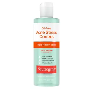 Neutrogena Acne-Fighting Facial Toner – 2% Salicylic Acid, 8 fl. oz, Clear Skin & Minimize Pores for a Smooth, Radiant Complexion!