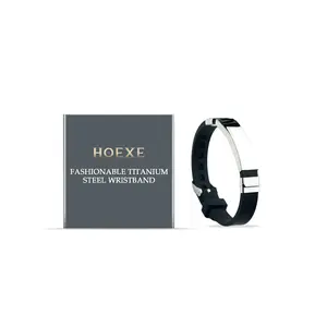 Houkea Fashion Titanium Steel Bracelet, Personalized Fashion Decoration Comfortable Fashion Portable Unisex Care Bracelet