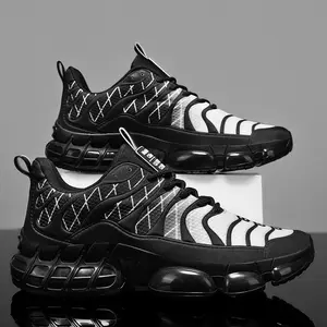 Men's Air Cushion Running Shoes Breathable Non-Slip Athletic Sneakers for Men Casual Sports Shoes