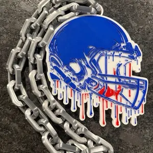 YOUR TEAMs drip style hype chain- football theme