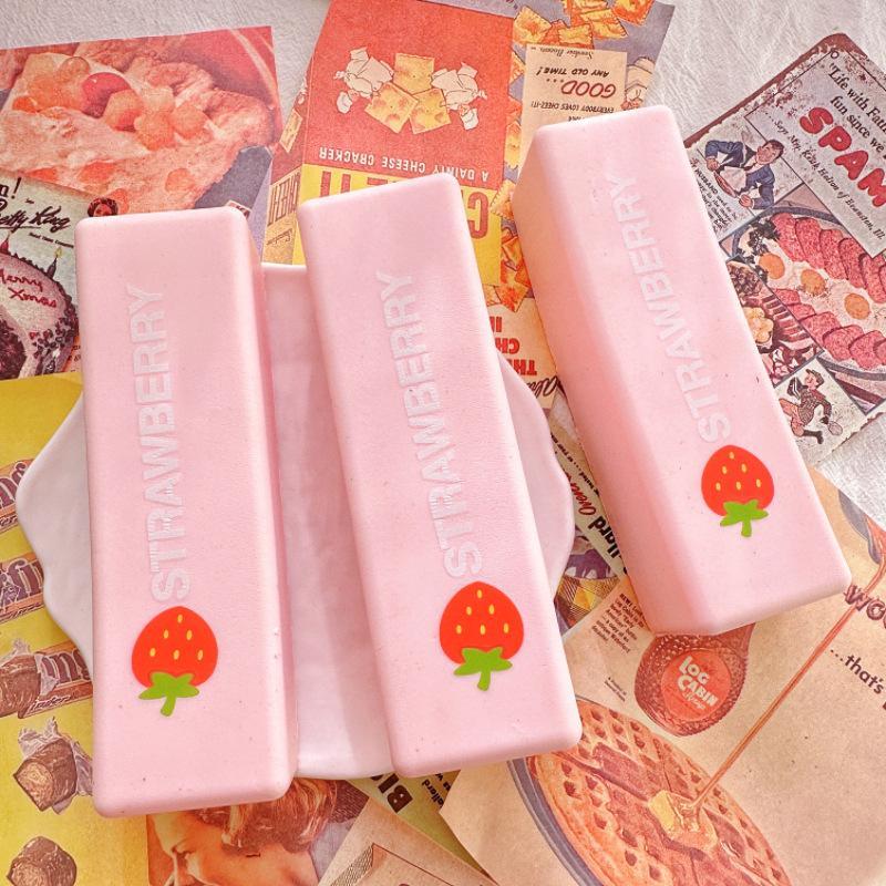 Taba Slow Rising Dumpling Squishy Strawberry Squeeze Toys Pack Sensory Stress Relief Squishies Soft & Stretchy Fidget Toys for Anxiety Relief Easter Party Birthday Favors (Dumpling Squishy Strawberry) #YYC